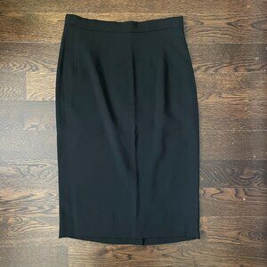 NWT NEW Dolce and Gabbana Staff Black Pencil Skirt-Size 38 (US 2)
